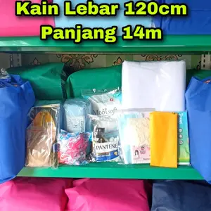 Set Kain Kafan Super Perlengkapan Jenazah Komplit Paket Perempuan