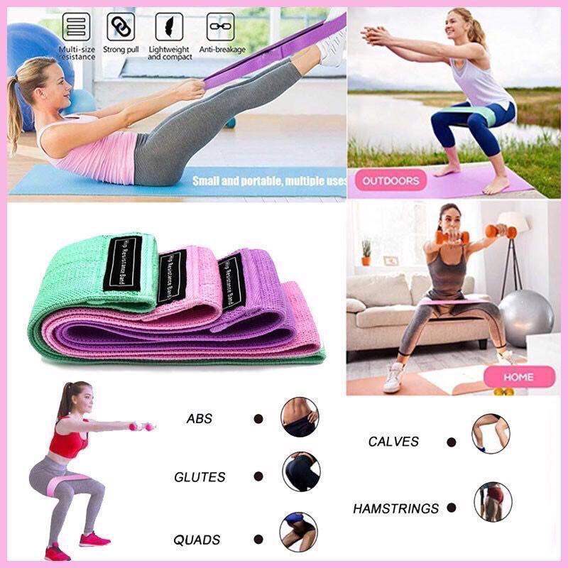 Hip Band Resistance Bands Set Booty For Women And Men Best Exercise Workout Working Out Legs Butt 1