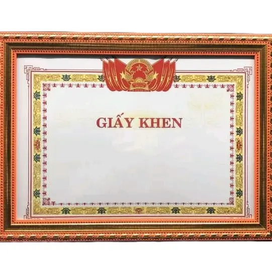 Khung Giấy Khen Học Sinh Size A4 (21x30) - Decor - Khung Tranh