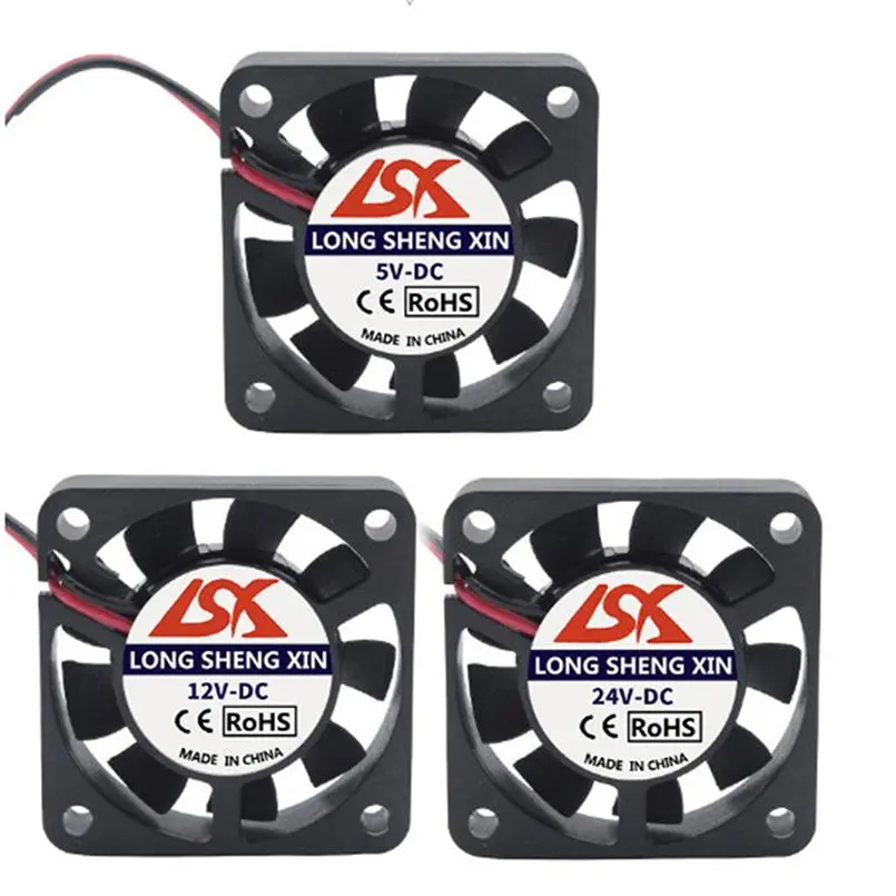 1PC 4CM 5V12V24V untuk komputer, komputer riba, CPU, VGA, Penyejuk kad video, kipas penyejuk, bola heatsink, aksesori kipas kad grafik