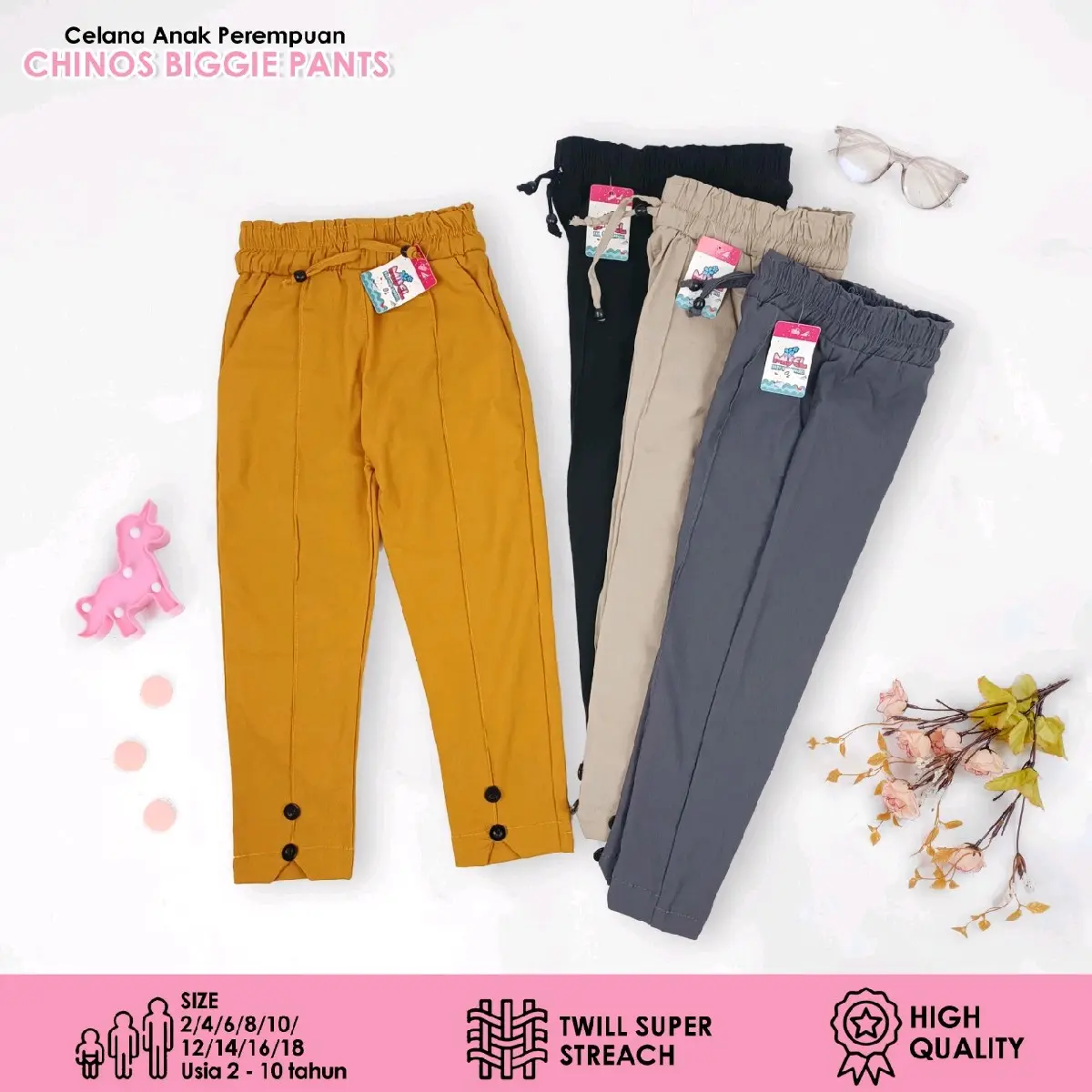CHINOS BIGGIE PANT GIRL
