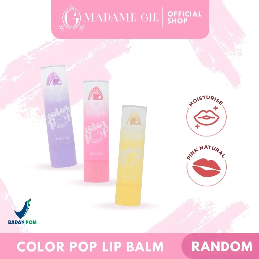 MADAME GIE COLOR POP LIP BLAM