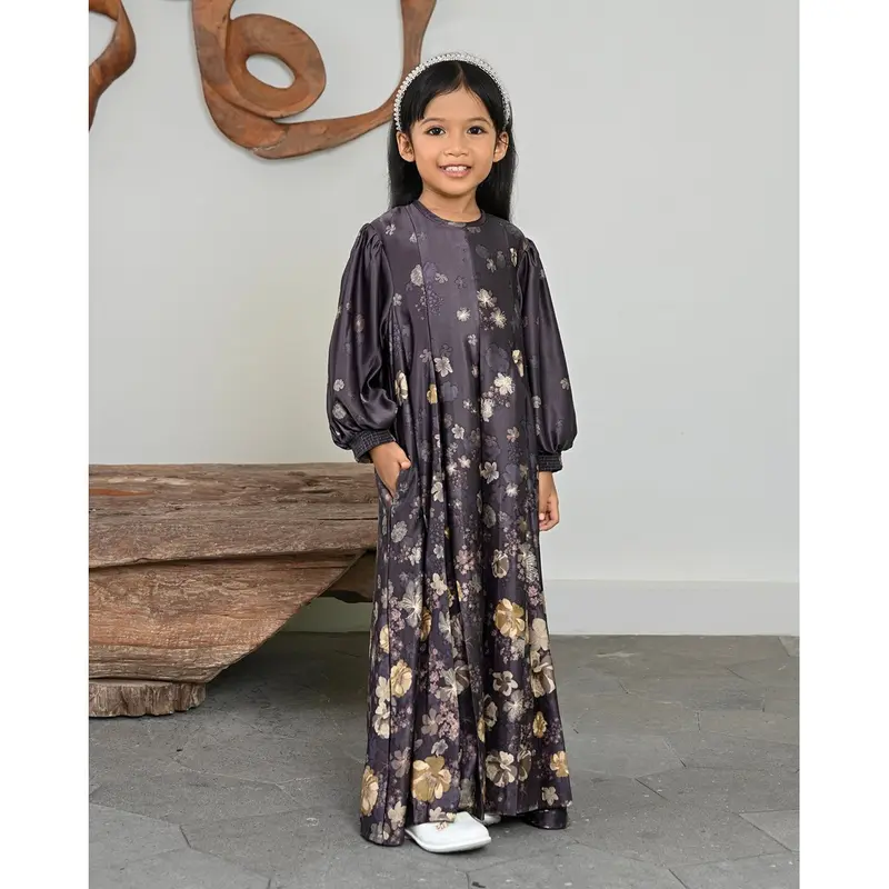 Geulis.id IZZATI MAXI DRESS / DRESS ANAK (3 warna) 3