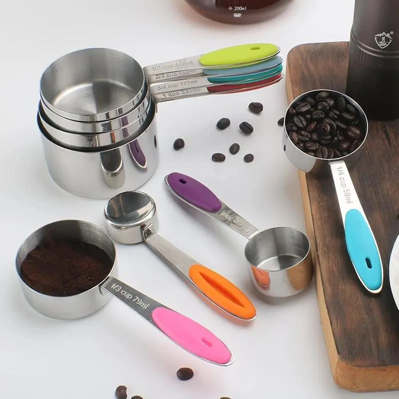 Stainless Steel Measuring Spoon & Cup Set, 17pcs/set Double-sided Magnetic Measuring Spoon Set, Kitchen Measuring Tool for Cooking & Baking 3