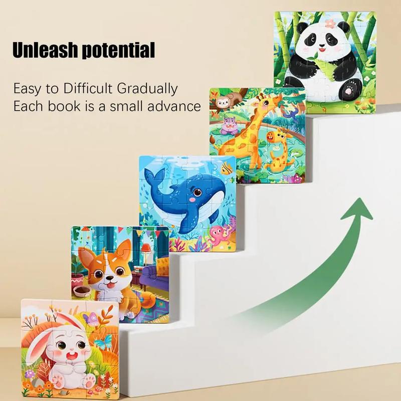 Product Introduction of การ์ตูนปริศนาแม่เหล็กของเล่นที่มีสีสันปริศนาหนังสือ hadiah วันเกิดเด็กของเล่นสัตว์ต่างๆการศึกษาการจราจรเครื่องมือ 12