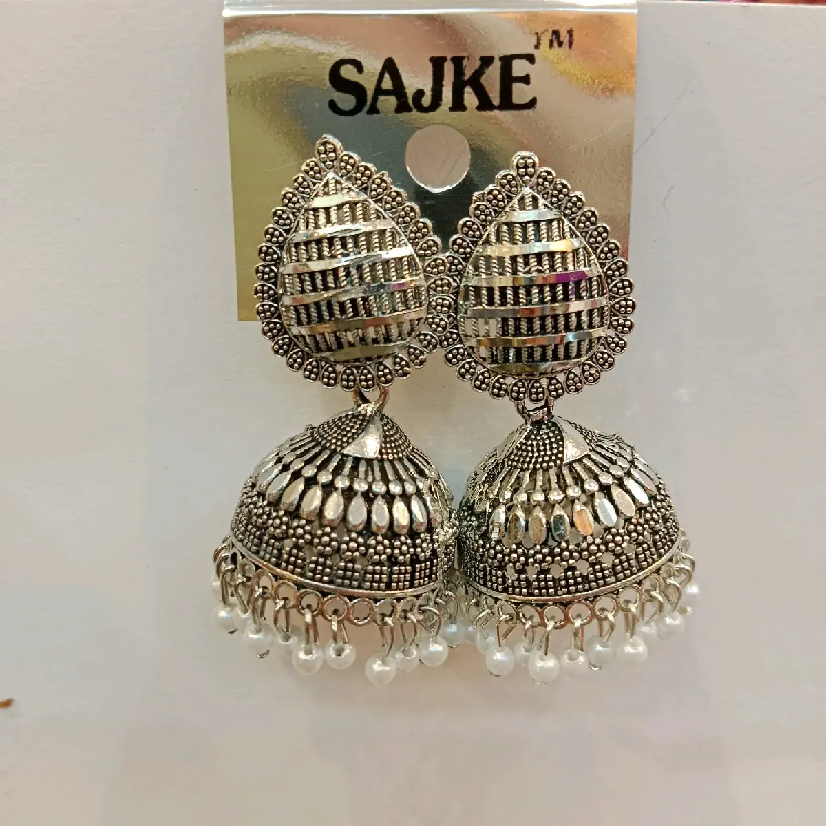 anting silver ori india/ warna dan ukuran tdk sepenuhnya mrip