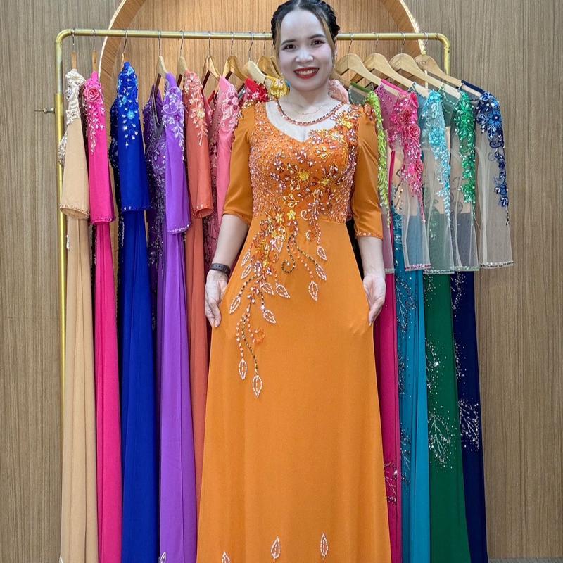 Áo dài dạ hội hàng thiết kế cao cấp 3