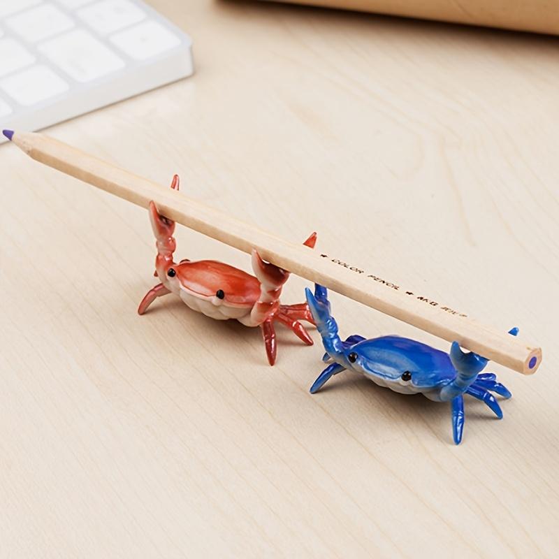 Crab Shape Mobile Phone Holder Pen Holder Glasses Holder Toothbrush Holder Ornament Decoration Toy 7