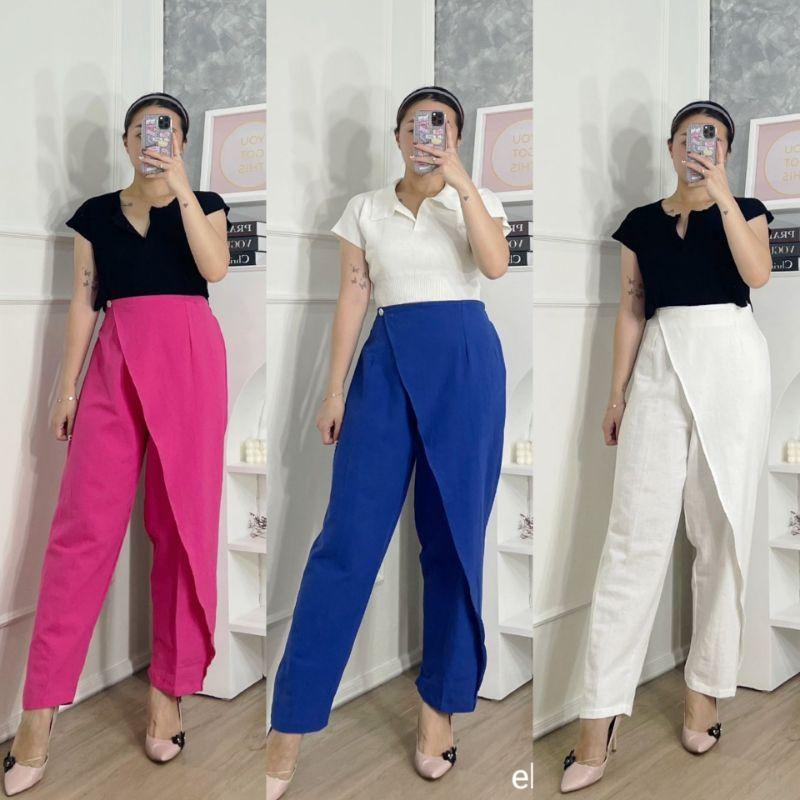 B97.Bianca Double Layer Long Pants 0
