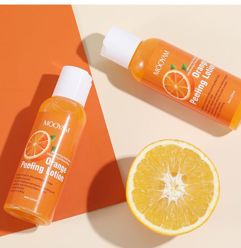 Product Introduction of Orange Peel Lotion Peeling Oil Body Lotion Mild Exfoliating Gel Lotion Orange Peeling Lotion 21