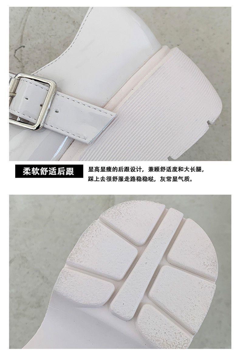 Product Introduction of Giày Da Nữ, Phong Cách Mary Jane, Ngoại Cỡ 41-44, Giày Đế Bằng Mỏng Mùa Hè, Thích Hợp Mặc Với Váy JK, Đế Dày, Nhẹ, 41 Shoes 5