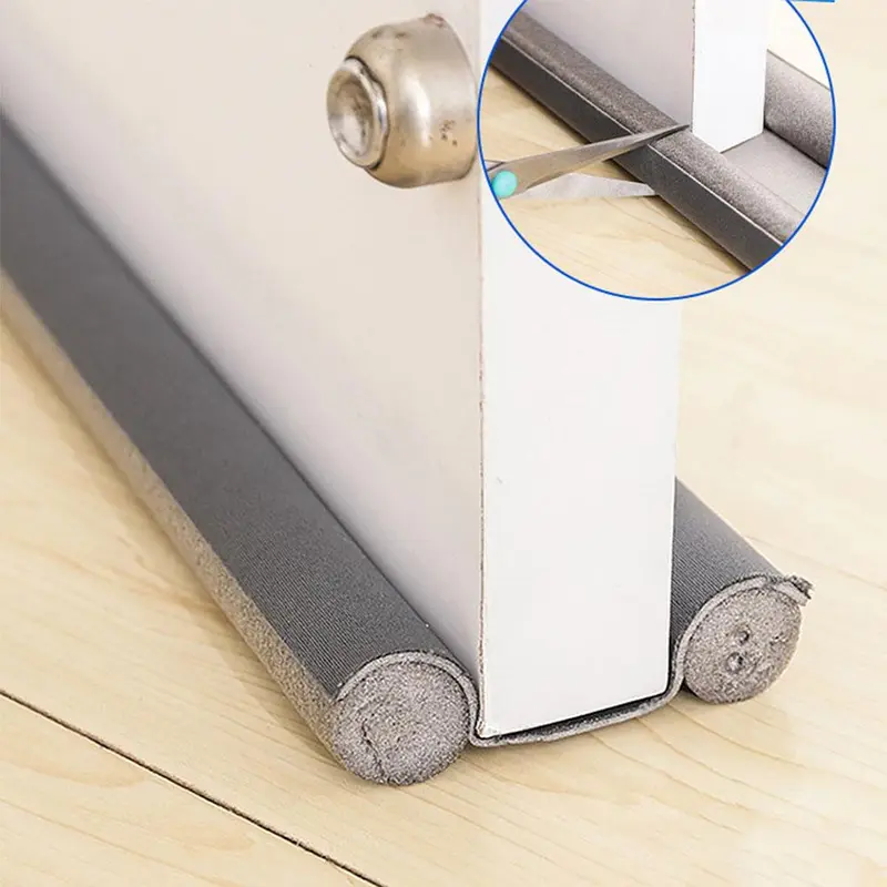 Dải niêm phong đáy cửa, dành riêng, dưới cửa, nút chặn dự thảo, chặn gió và tiếng ồn, chất bịt kín bằng bọt Acoustic, giá đỡ nút chặn cửa côn trùng 2