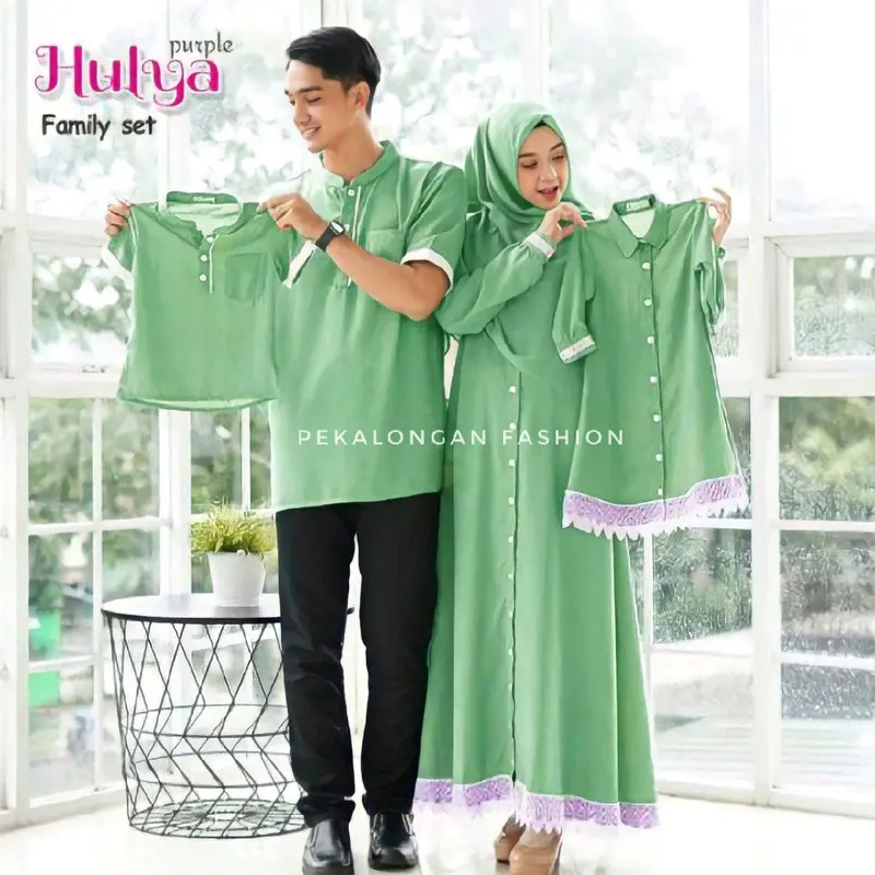 COUUPEL KELUARGA Famili SET /BAJU SET KELUARGA Seragam Polos couple dan lebaran 6