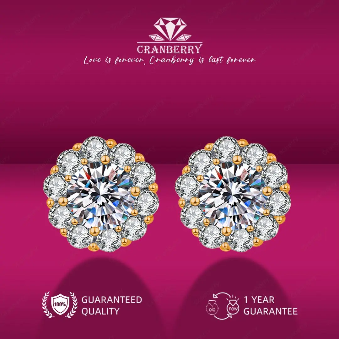 OS3-E07-CG  Anting Anti Karat  Earrings Couple Lapisan Anting Tindik  Model Dusuk  Permata Ada Bandulnya High Quality Grade VVS1 5A Store Luntur Berubah Garansi 1 Tahun E07-CG COD