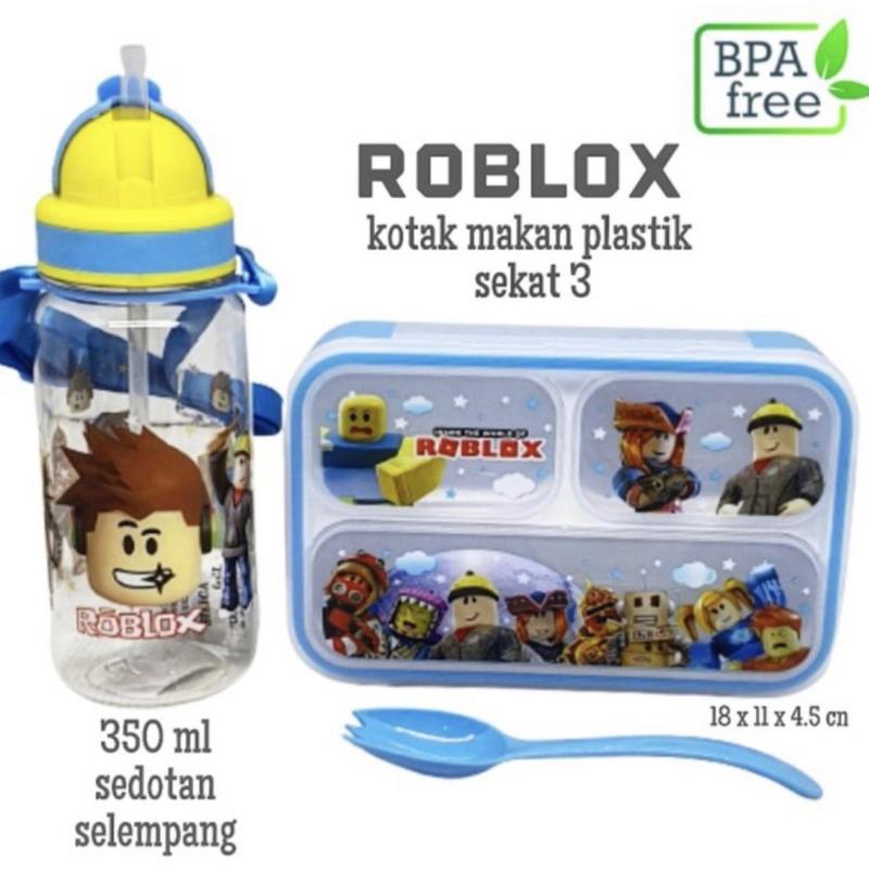 Set kotak makan roblox dan tempat minum roblox dapat keduanya 0
