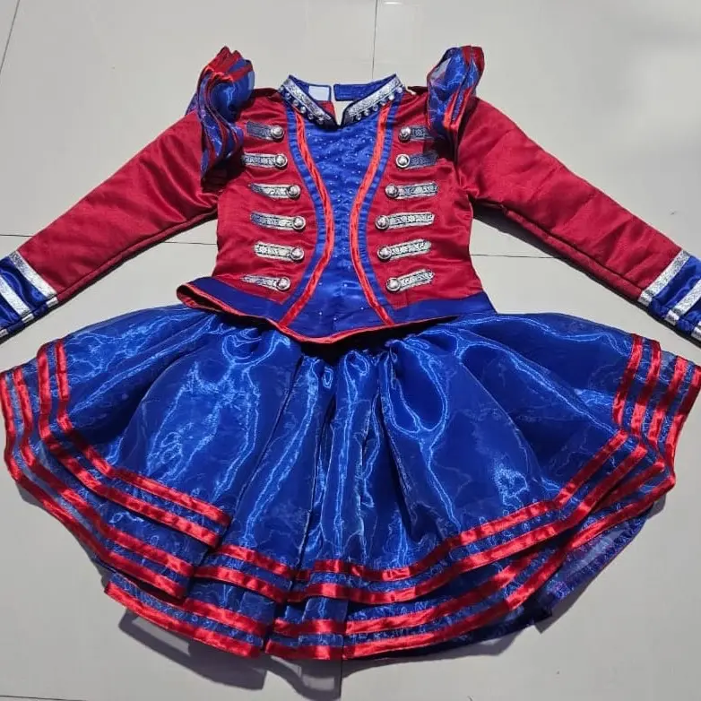 Baju Mayoret Merah Biru/Baju Mayoret Atau Gita Pati - Shop | Tokopedia
