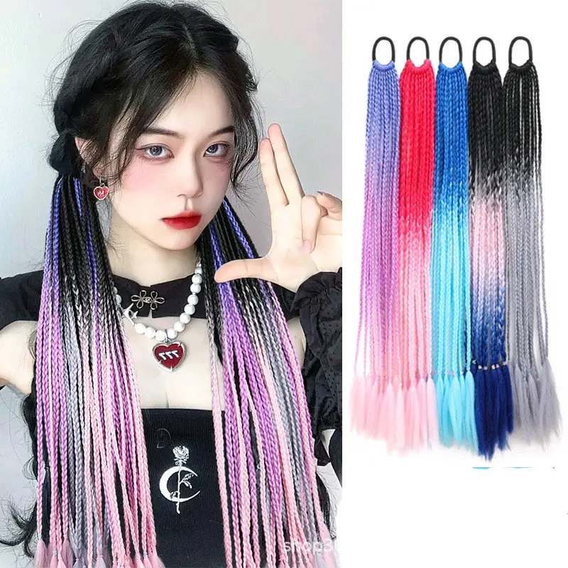 พร้อมส่ง...ผมเปีย หลากสี เปียสำเร็จรูป