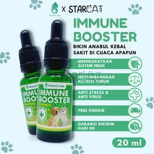 SC Holycatlabs IMMUNE BOOSTER 20ML Vitamin Imun Anti Virus Kucing Anjing D2 Imunitas