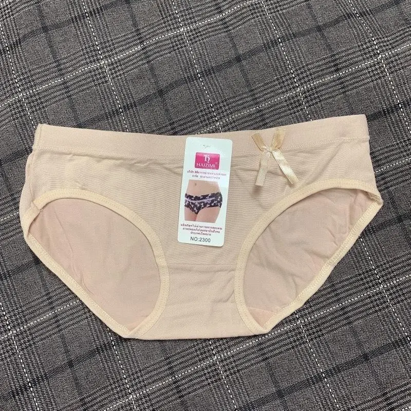 2300_Combo 5-10 Quần lót, quần chíp cotton có nơ  (QNR19)_Tân Uyên Shop Nữ Thun Women Nhung Kem Voi Quần lót nữ 5
