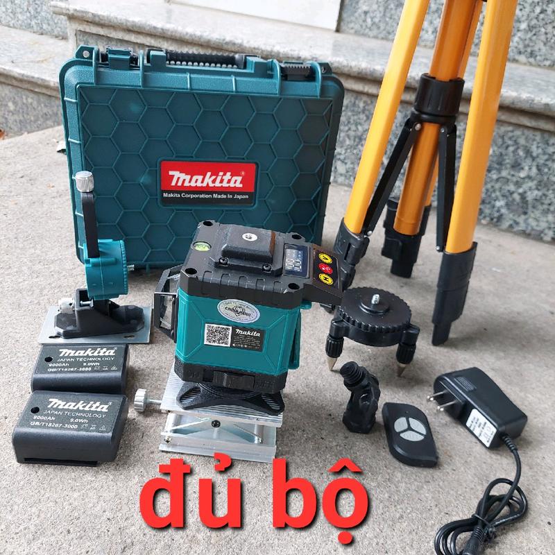 Máy cân bằng laser bắn cốt MAKITA 12 tia xanh - máy laze cân mực