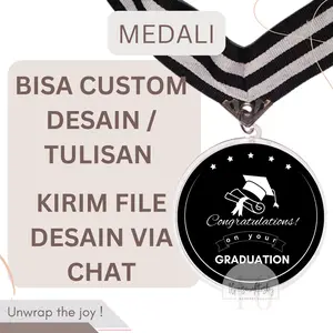 Medali Wisuda Hadiah Ulang Tahun Kado Congratulation