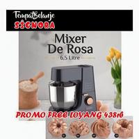 Gambar Signora Mixer De Rosa standing besar large 6.5 lt powerfull 1kg 2kg dari TempatBelanje Kota Administrasi Jakarta Pusat 1 Tokopedia