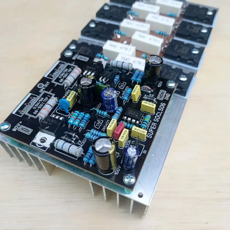 Amplifier socl 506 modif sublow 5set siap pakai Bass 4