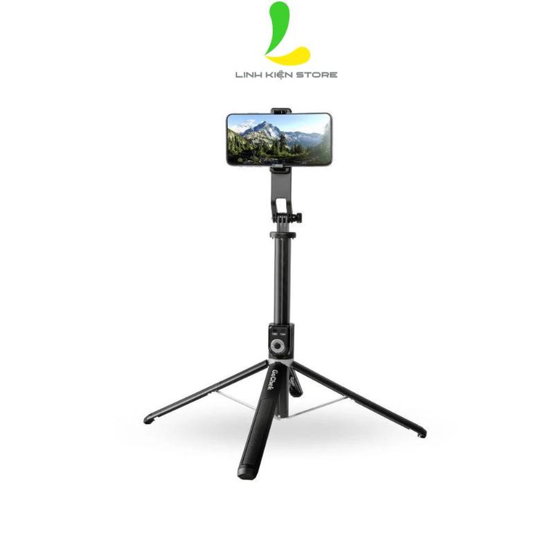 Gậy chụp ảnh GoChek SS100 - Tripod/ selfi bluetooth điện thoại, livestream, vlog đa năng kéo dài 2m2