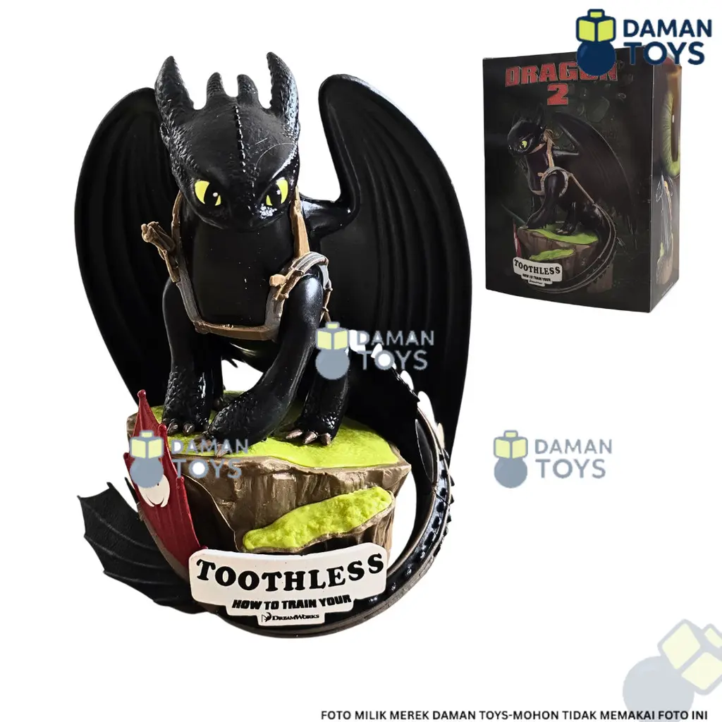 Figure Toothless (Night Fury) - How To Train Your Dragon
