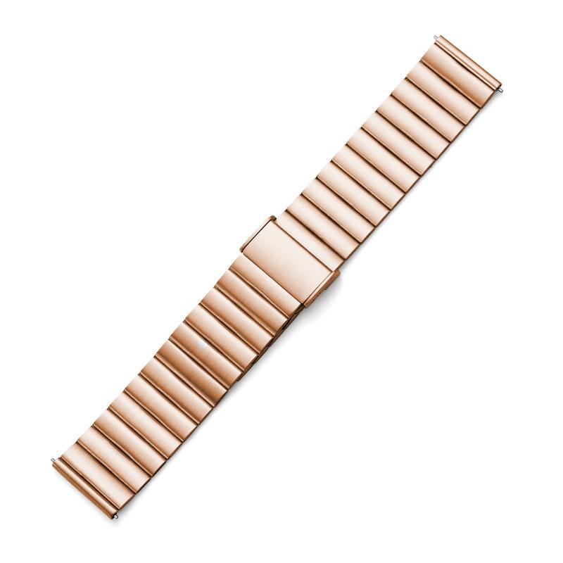 Product Introduction of Suitable for Apple One Bead Stainless Steel Strap Apple IWatch 8/Se/Huawei Buckle Bamboo Strap 4145mm 5