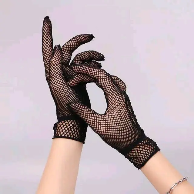 Kyra Gloves - Sarung Tangan Motif Jaring 1