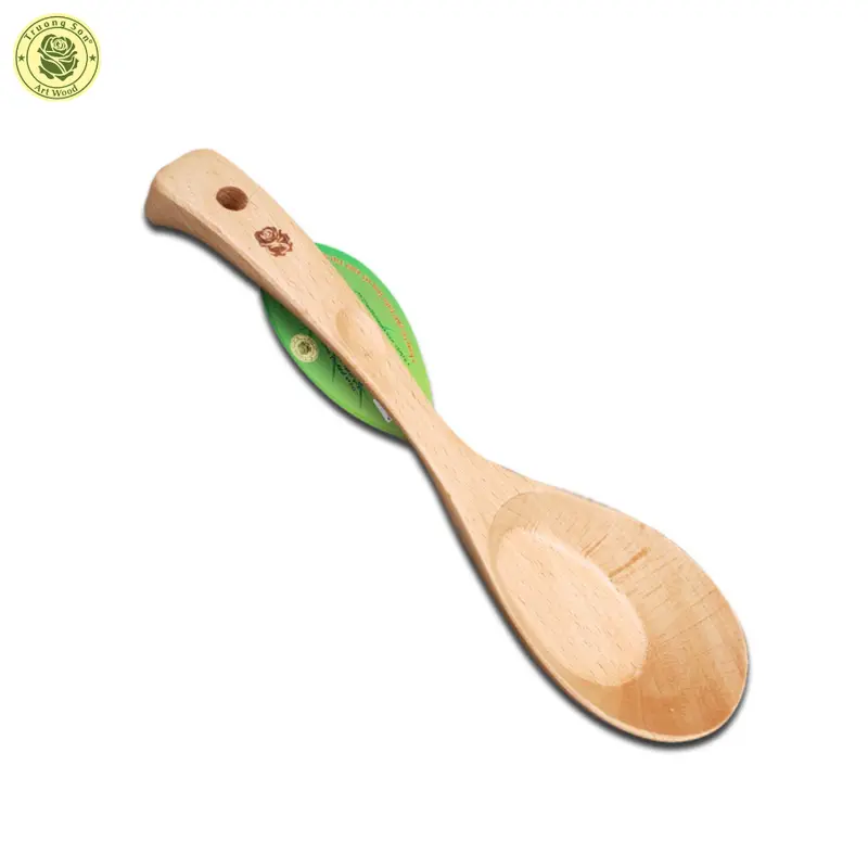 Vá Múc Canh Gỗ Beech Đáy Bằng 3 Size  - Đồ Gỗ Nhà Bếp Thương Hiệu Trường Sơn 1