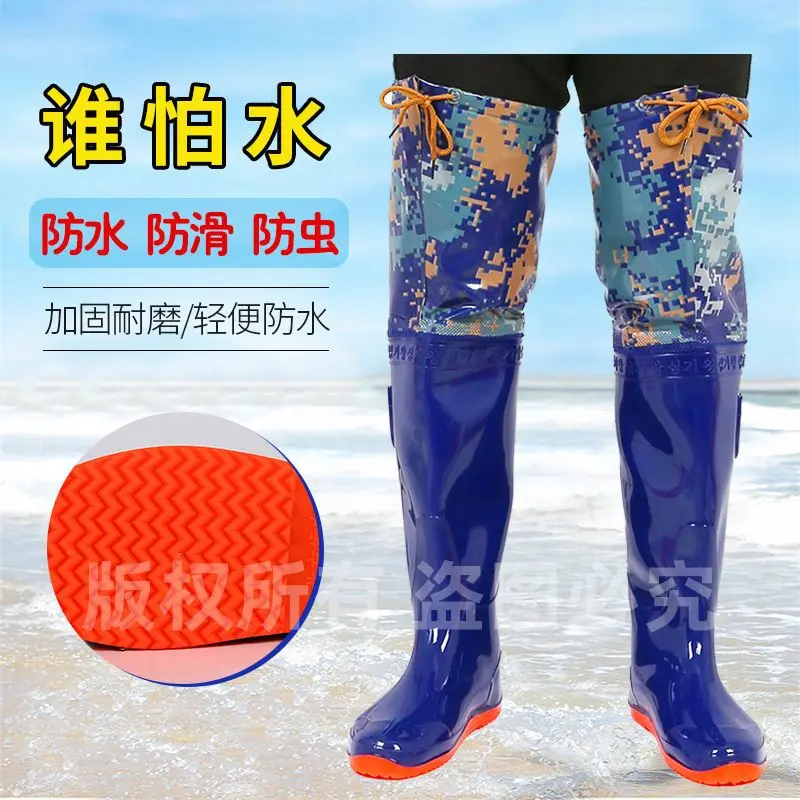 Giày cấy giống lúa, xiada, đế mềm, giày ruộng lúa, ống cao, thích hợp cho đất nông nghiệp, ủng chống trượt, giày mưa, ủng cao su, giày chống thấm nước, năm 2024 7