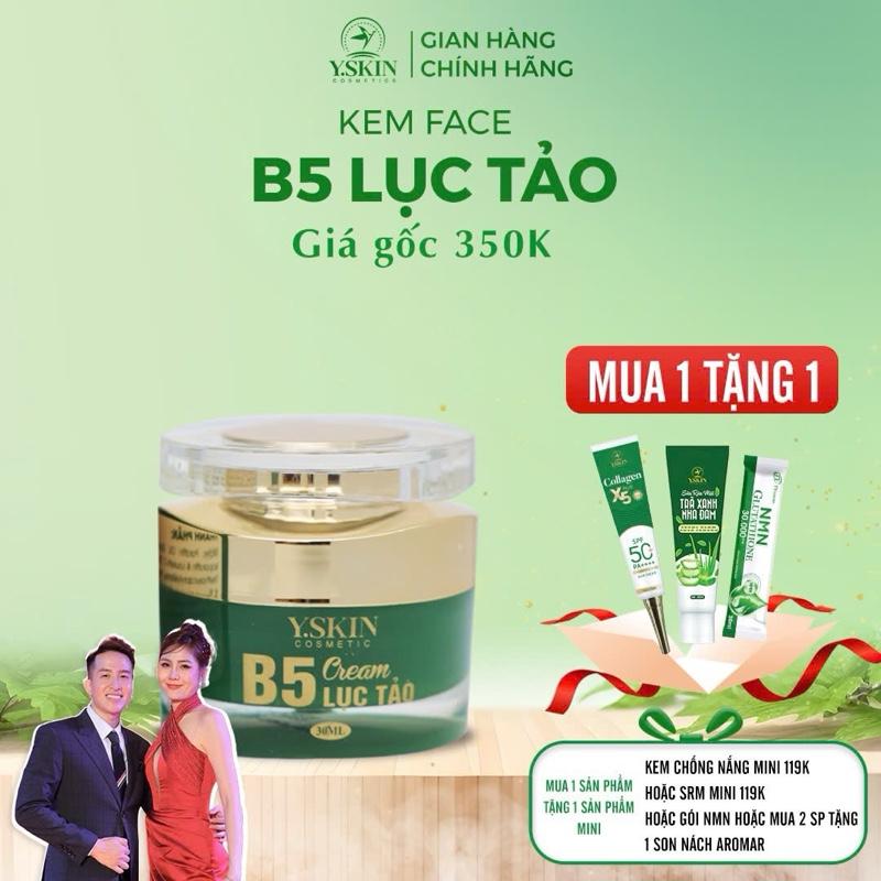 [ MUA 1 TẶNG 1 ] Làm Đẹp DaKem Face B5 Lục Tảo [Y.SKIN] Dưỡng Trắng Ngày Đêm - Dạng Kem 30gram  ( Mua 1 sp tặng 1 srm mini hoặc kcn mini  Mua 2 sp tặng 1 son nách )