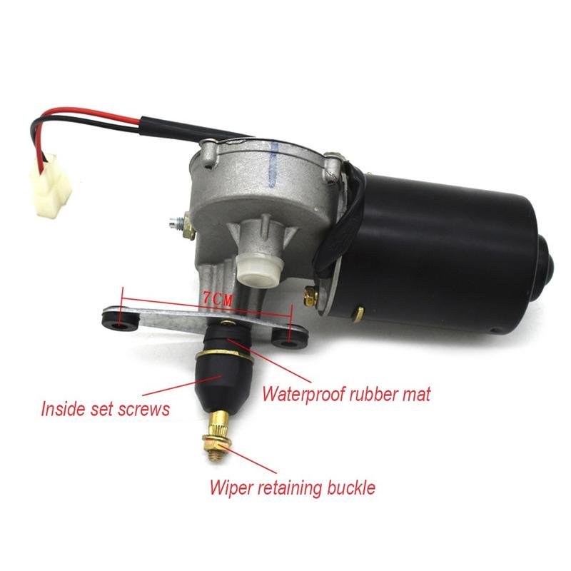 Electric Windshield Wiper Motor 12V Windscreen Wiper  For Fishing-Boat Caravan 2