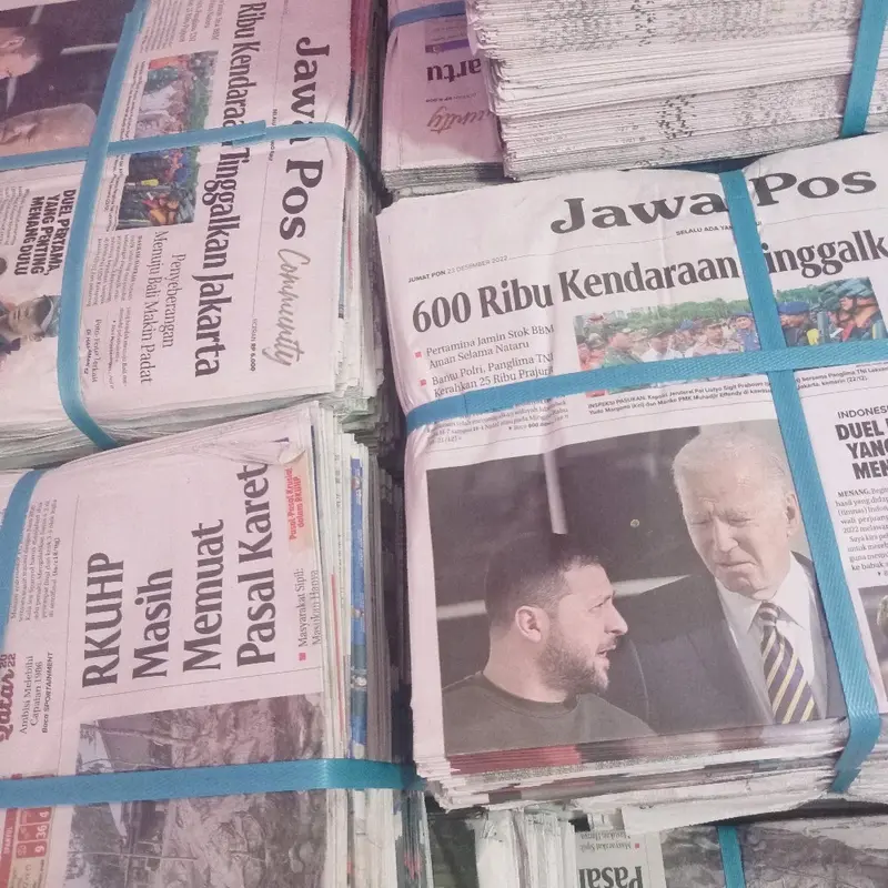 Shin & saint koran lokal ukuran Jawa pos 3