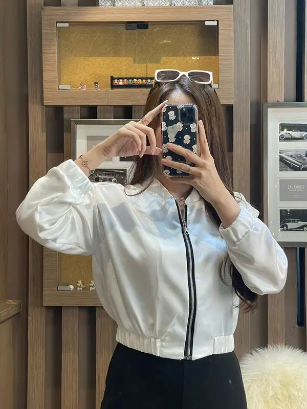 Jaket bomber alice by bombshellstores / jaket bomber (BUKAN JAKET MUSIM DINGIN ) 0