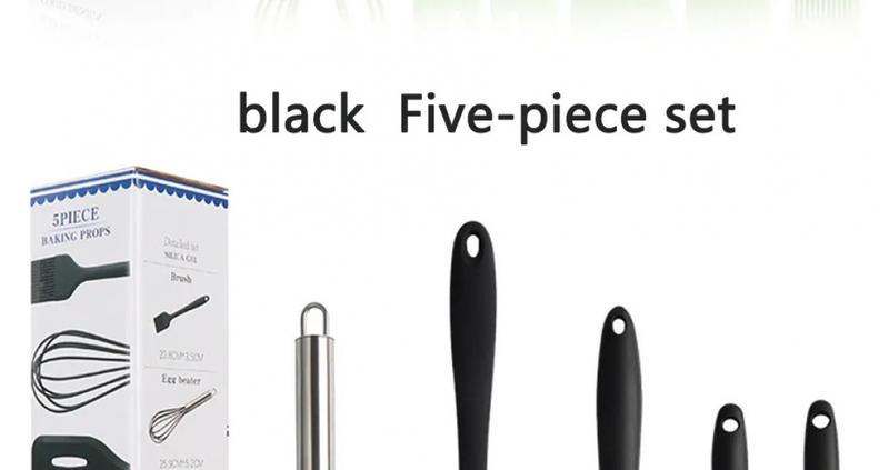 Product Introduction of Bộ Dụng Cụ Nấu Ăn Bằng Silicon, S9, 5 Cái / Bộ, Bao Gồm Bộ Đồ Dùng Nhà Bếp, Máy Đánh Trứng, Thìa, Bàn Chải Dầu, Máy Đánh Trứng Cầm Tay, Đồ Dùng Nhà Bếp, Đi Kèm Với Hộp 37