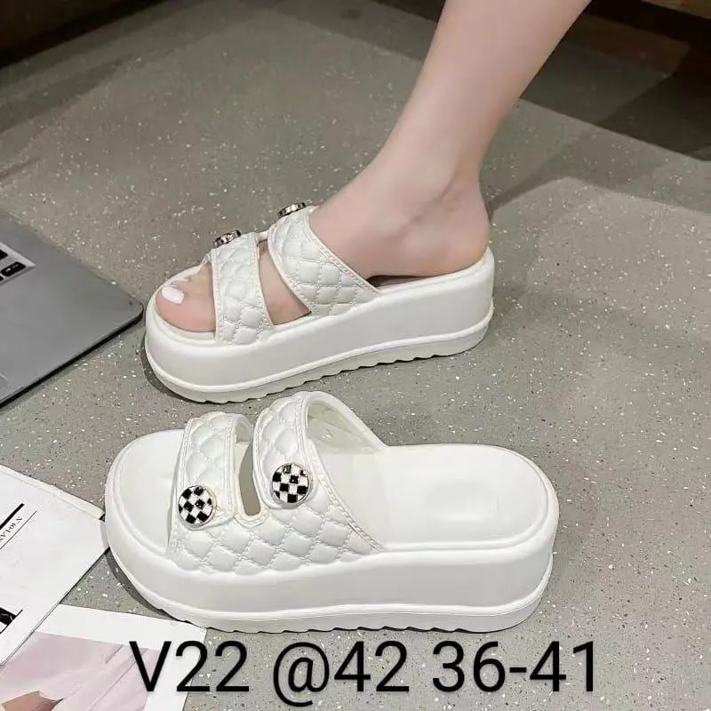 sandal Wedges Ban dua (kancing) EVA RUBBERS