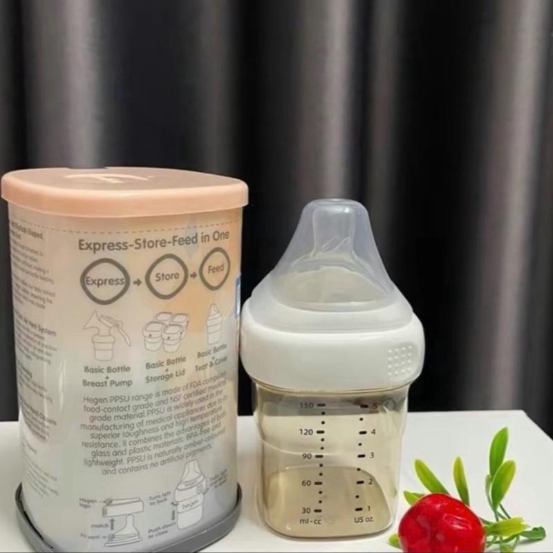 {Tặng yếm xinh + thìa báo nóng} Bình sữa H.Gen PPSU cao cấp, hàng xách tay an toàn cho bé 60ml/150ml/240ml/330ml Full Box bình sữa cho bé tập uống
