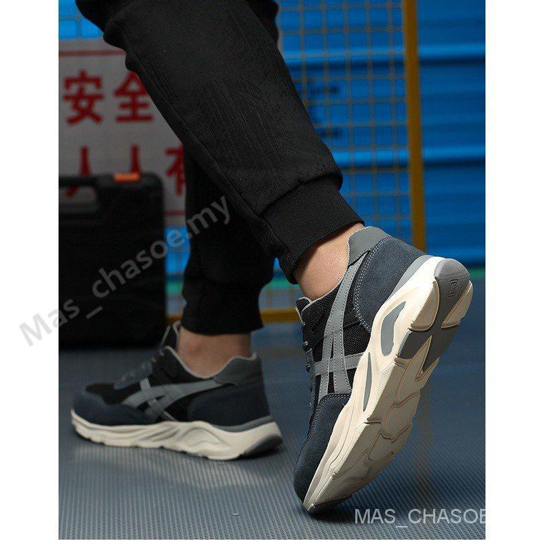 Ultra Light safety shoes work shoes anti-smashing anti-stabbing wear men's/women's protective shoes summer deodorant breathable comfortable steel shoes sports Kevlar mid-sole ZEWE 8