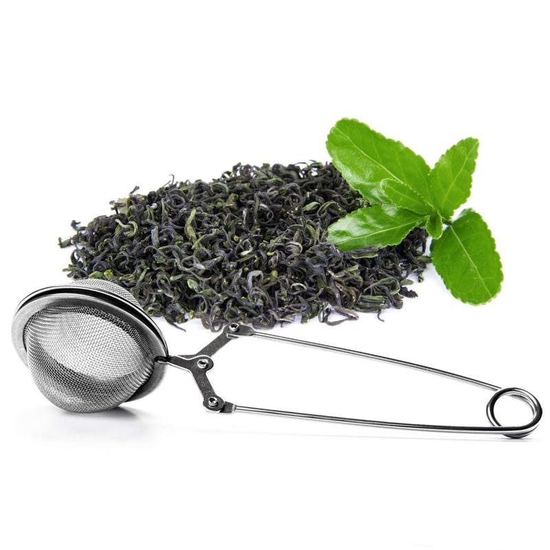 Product Introduction of Stainless Steel Tea Infuser with Handle, 3 Counts Tea Strainer, Tea Infuser Tool for Loose Leaf Tea, Tea Making Tool for Home Office Use 5