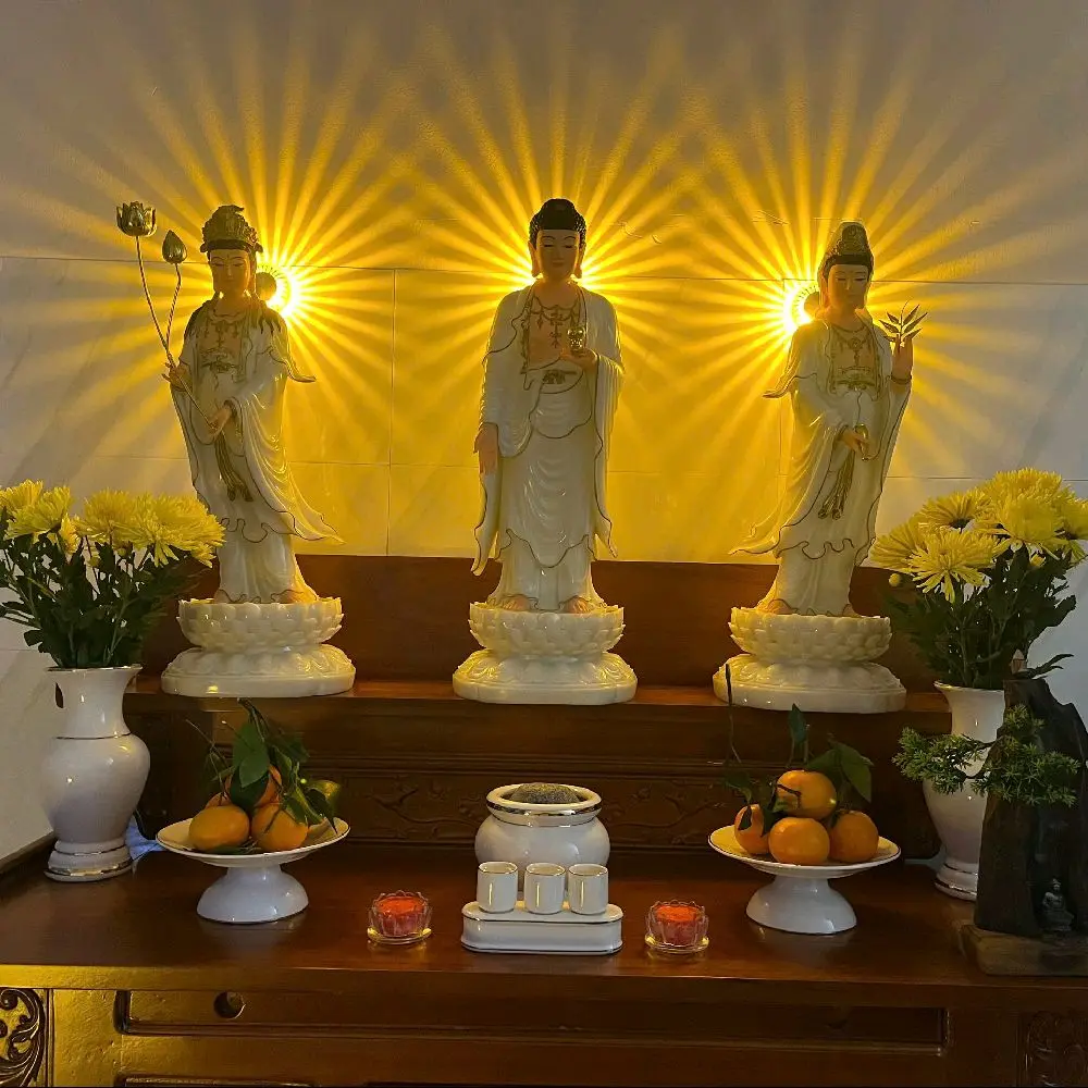 Đèn Hào Quang Tia Sáng Vàng