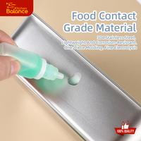 Gambar Kitchen Balance Wadah Penyimpanan Makanan Serbaguna Stainless Steel Anti Karat Food Grade dengan Tutup Kedap Transparan TR320 - WADAH dari Kitchen Balance Kota Administrasi Jakarta Utara 5 Tokopedia