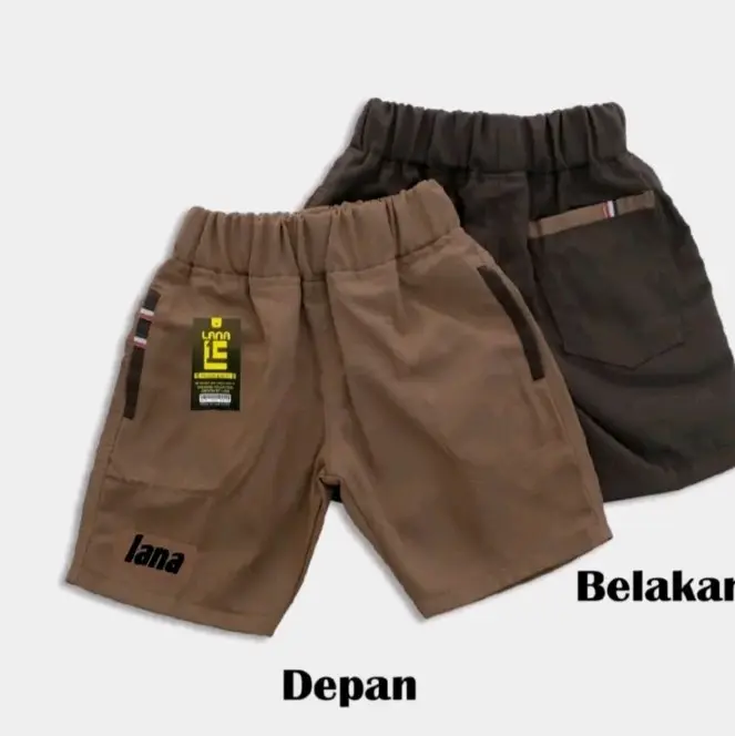 (TERBARU) PAKET HEMAT 100RB/5PCS CELANA PENDEK ANAK 1-12ATAHUN BAHAN DRILL NON STRETCH 2
