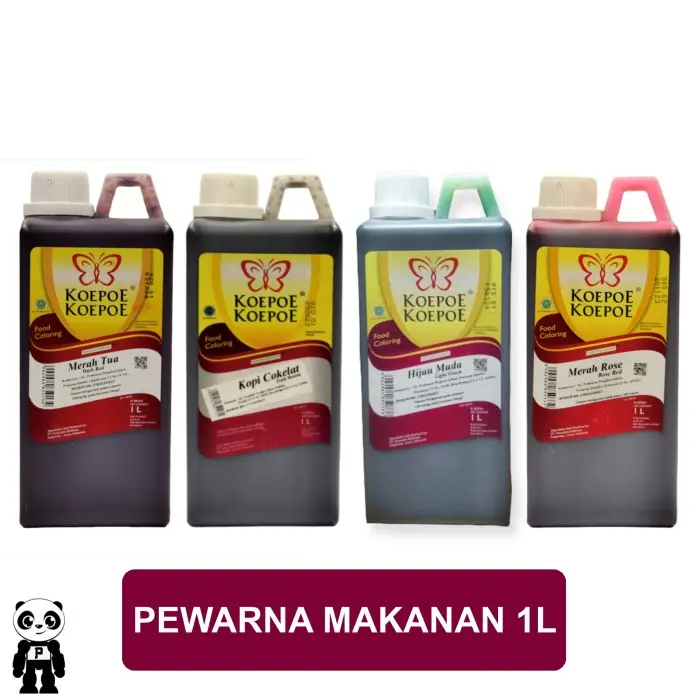 PEWARNA MAKANAN 1 LITER KOEPOE KOEPOE Bahan