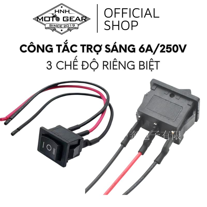  Công Tắc Bập Bênh 6A 250V 3 Chân Cho 2 Chế Độ Riêng Biệt 