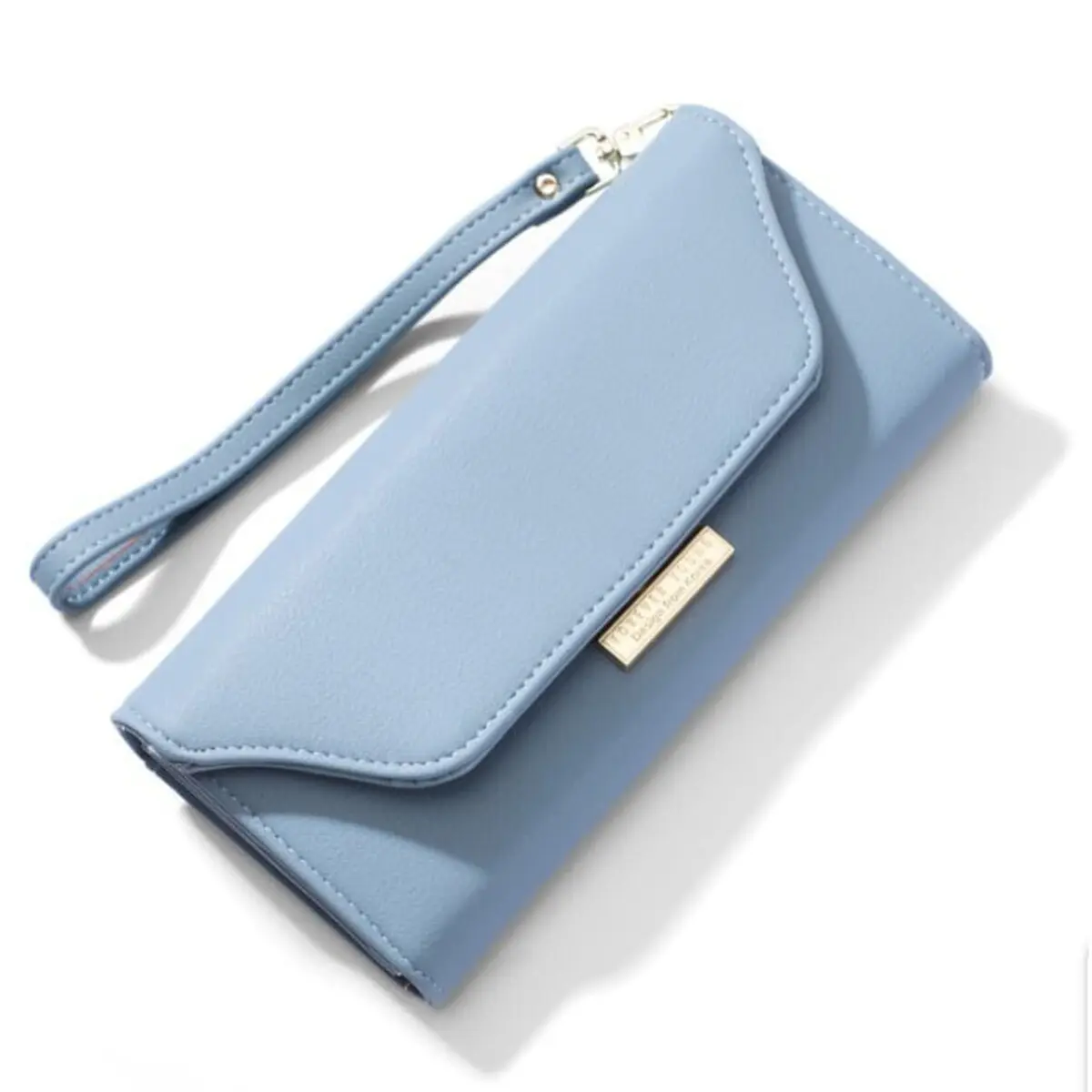 Dompet Panjang Wanita murah Dompet cewek remaja terbaru Cate Polos