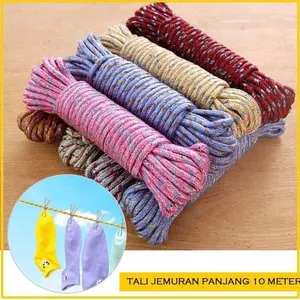 Tali Jemuran Nilon 10 Meter Anti Selip Nylon Jemur