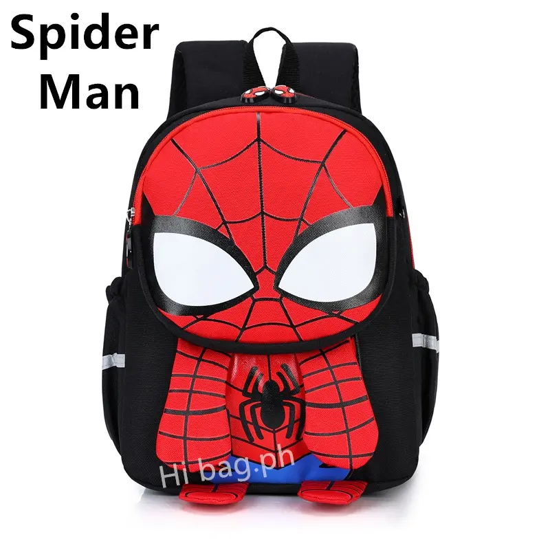 from China 7-15 days arrive High Quality Spider Man backpack for kids spiderman schoolbag children backpack spider man kindergarten school bag spider man bag pack 2-8 years old backpack